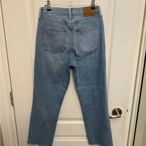 Denim Forum Aritzia Arlo high-rise straight 28l - Picture 5 of 6